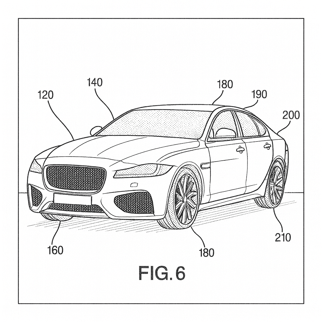 2020 Jaguar XF S Sketch